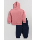 Boys & Girls Casual Sweatshirt Track Pants  (Wine)