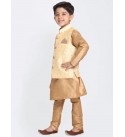 Boys Festive & Party Kurta & Waistcoat Set 
