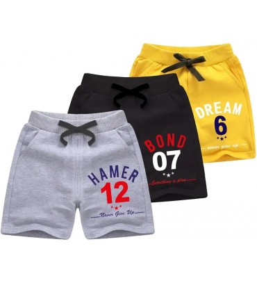 Short For Boys Casual Printed, Solid Pure Cotton Short For Boys Casual Printed, Solid Pure Cotton