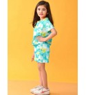 Girls Printed Cotton Kids Nightwear