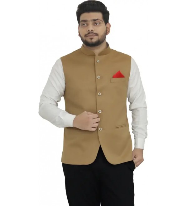 Solid Men Waistcoat