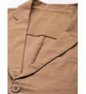 Men Solid Single Breasted Casual Blazer