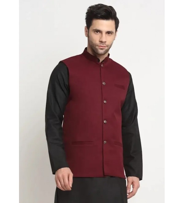 Solid Men Waistcoat