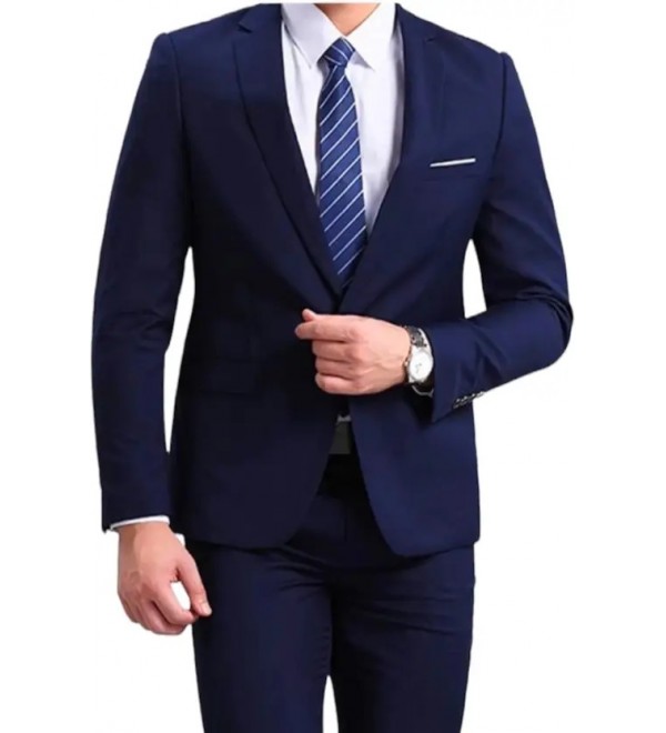 Men Solid Single Breasted Formal, Festive & Wedding, Party, Casual Blazer