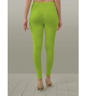 Lyra Ankle Length Ethnic Wear Legging  (Green, Solid)