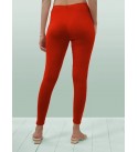 Lyra Ankle Length Ethnic Wear Legging  (Red, Solid)