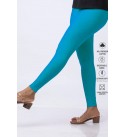 Lady Luxe Ankle Length Ethnic Wear Legging  (Blue, Solid)