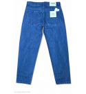 Men Loose Fit Mid Rise Blue Jeans