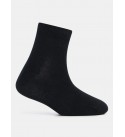 Kids Compact Cotton Stretch Solid Ankle Length Socks