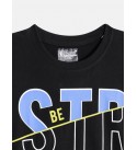 Boys Pure Cotton Typography Printed T-shirt
