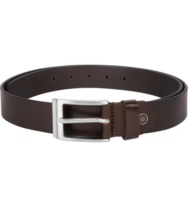 Boys Brown Genuine Leather Belt