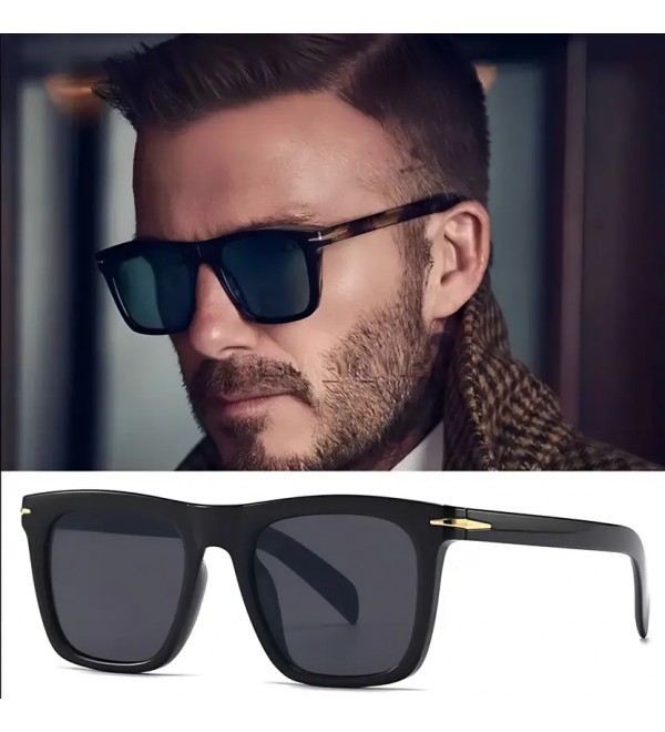 Others, UV Protection, Others Retro Square, Spectacle , Rectangular Sunglasses (50)  (For Men & Women, Black)