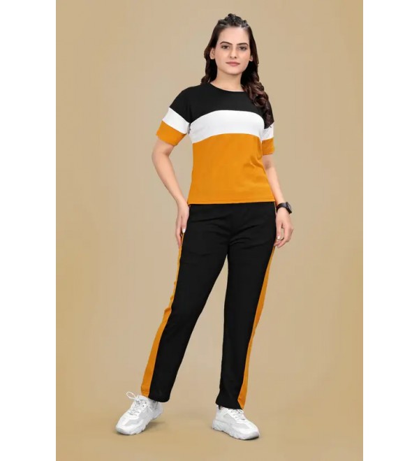 Colorblock Women Track Suit