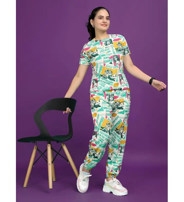 Printed Women Track Suit
