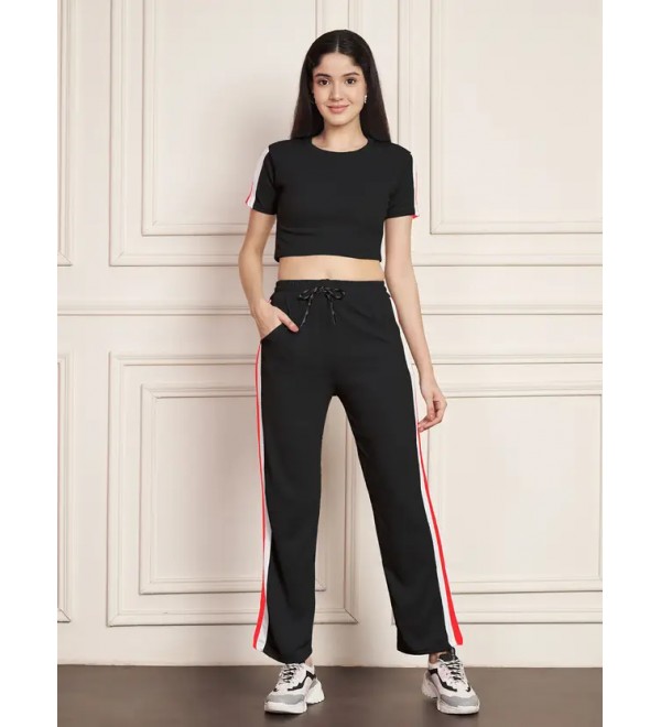 Solid Women Track Suit