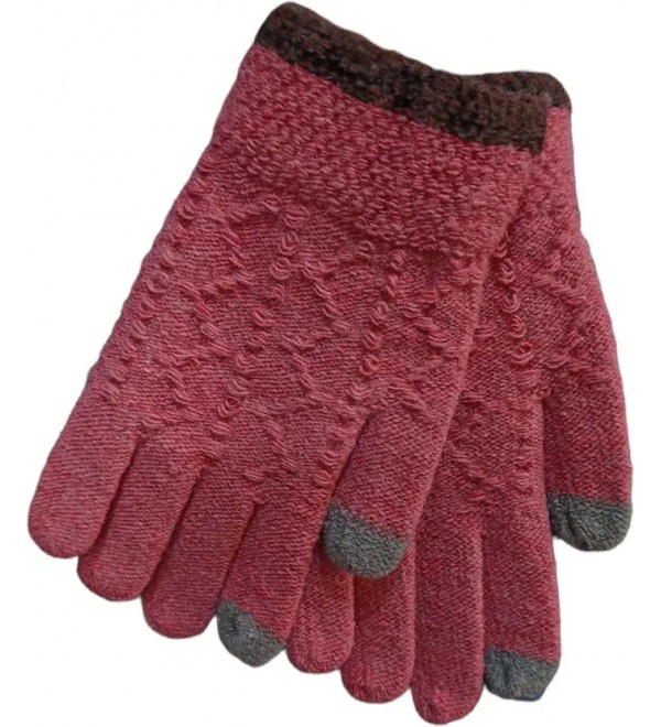 Solid Winter Women Gloves